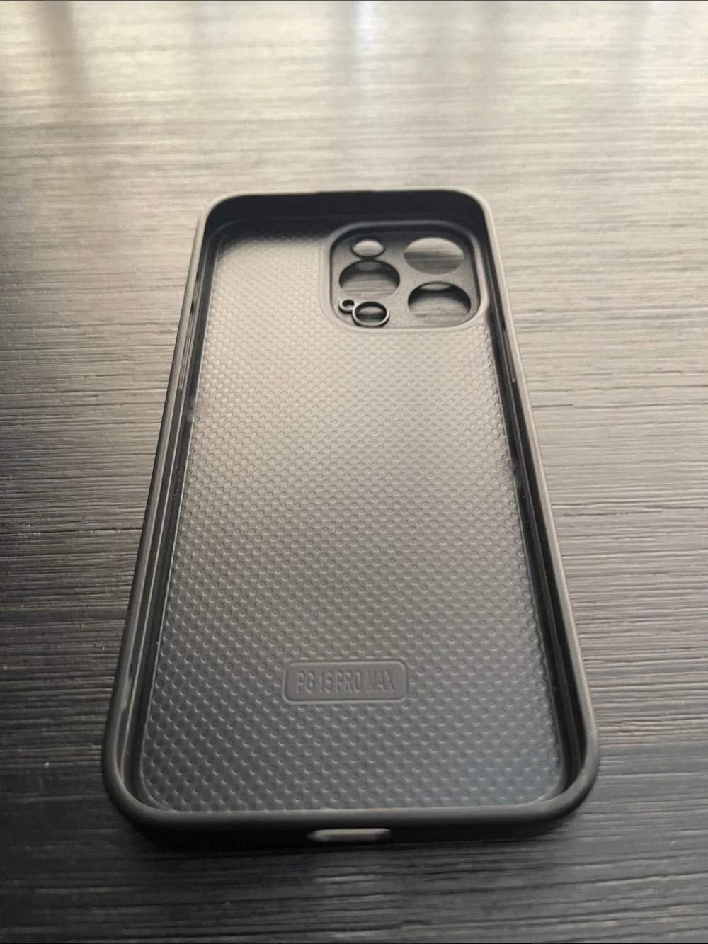 Premium Gray Checkered Smartphone Case - fits iPhone 15 pro max